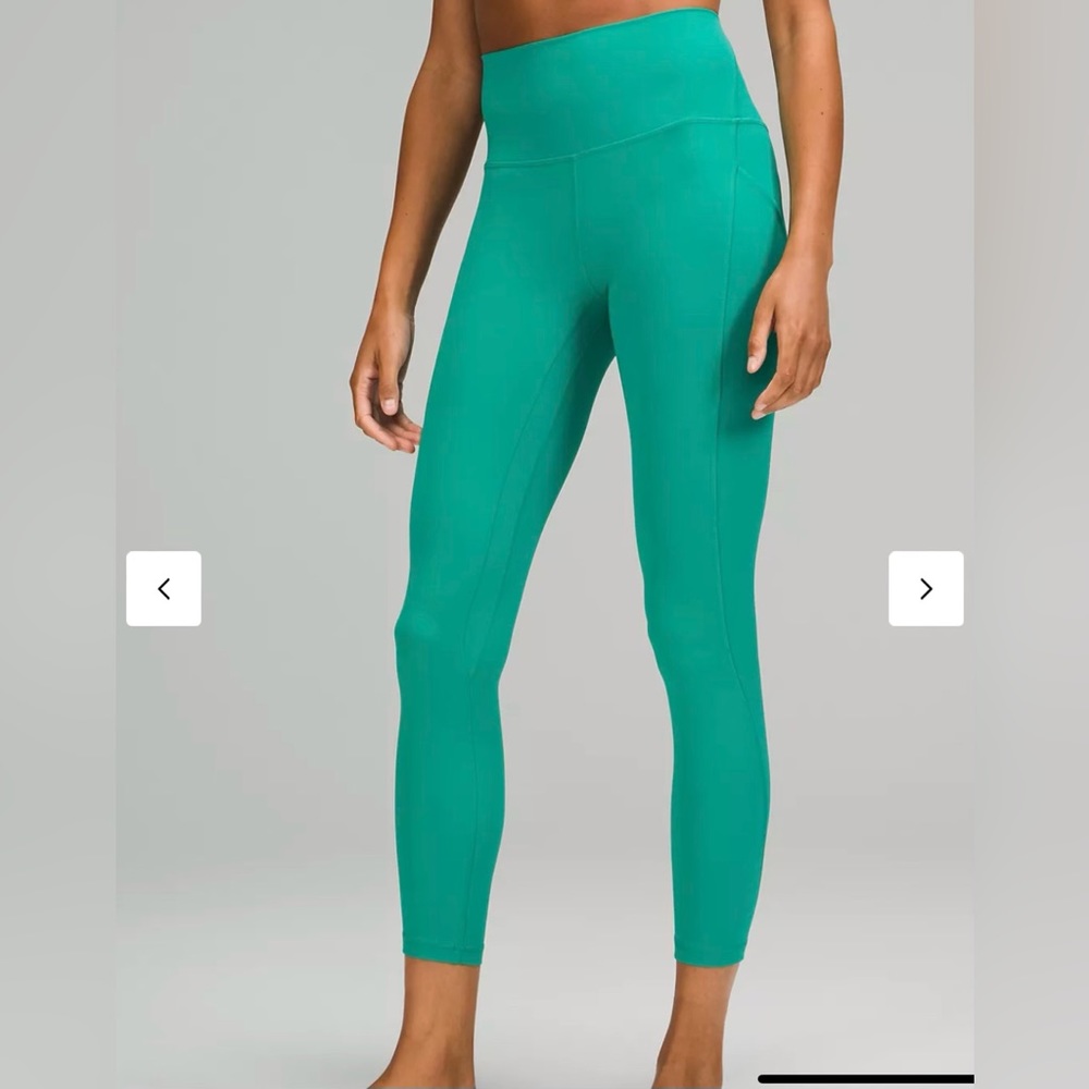 YELLOW Lululemon Align High-rise Pant with Pocket 25”